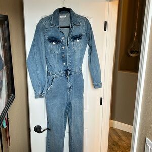 Good American Jean jumpsuit